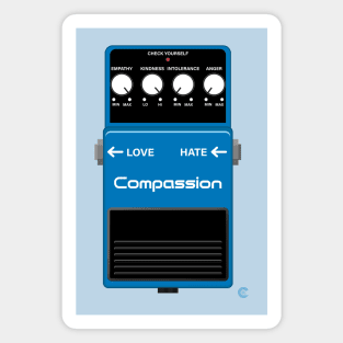 Compassion Electric Guitar Pedal Magnet